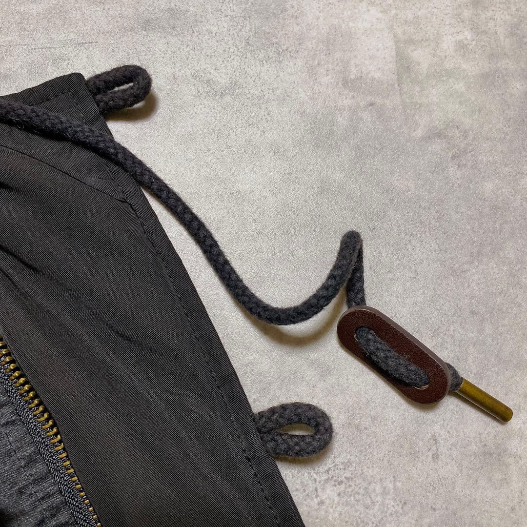 archive MOUSSY N2B フライトミリタリージャケット ブラック M