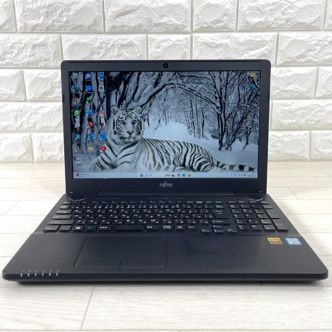 富士通 i7 新品SSD512G メモリ8 Windows11 ノートパソコン