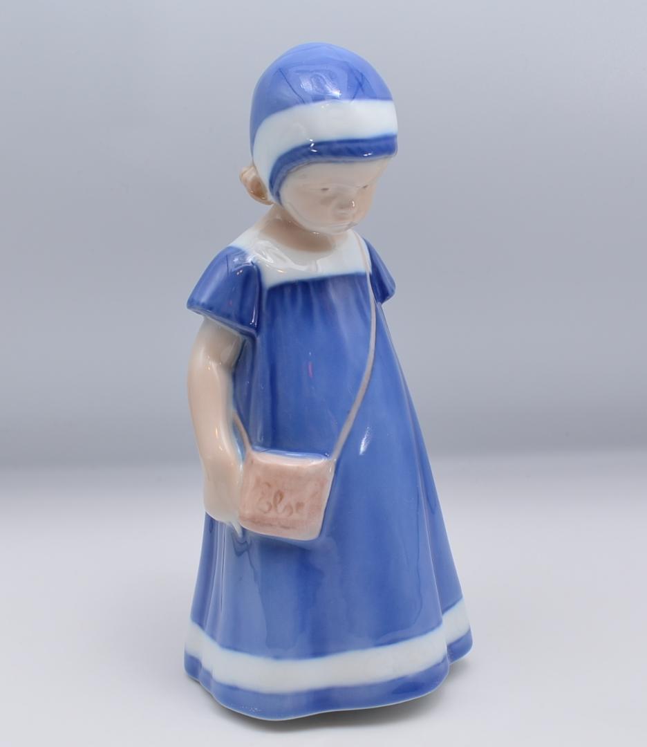 青いドレスの少女　ELSE　No.8　★B＆G（ロイヤルコペンハーゲン）　絶版