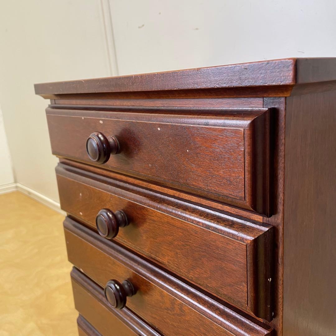 民芸家具 5段小引き出し 小物入れ チェスト ビンテージ アンティーク レトロ