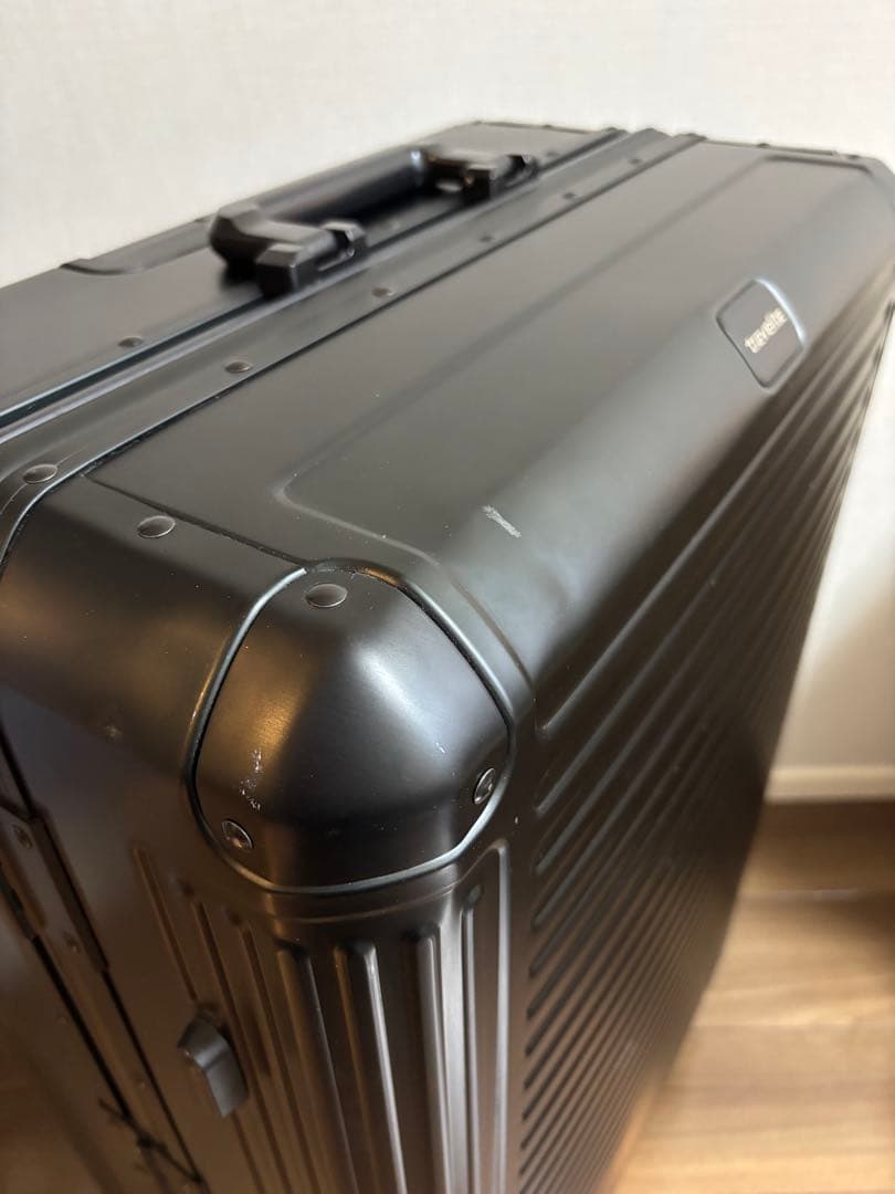 トラベライト スーツケース アルミフレーム Lサイズ 100L ブラック