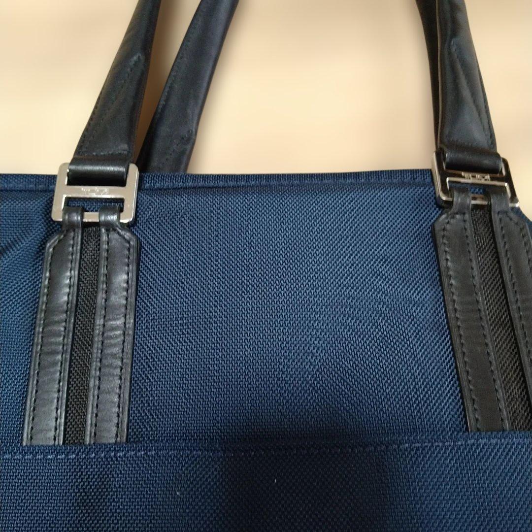 【お値下げ】TUMI ネイビー トートバッグ