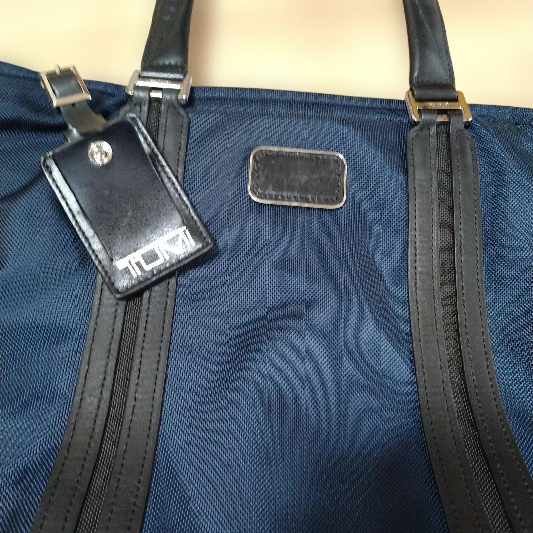 【お値下げ】TUMI ネイビー トートバッグ