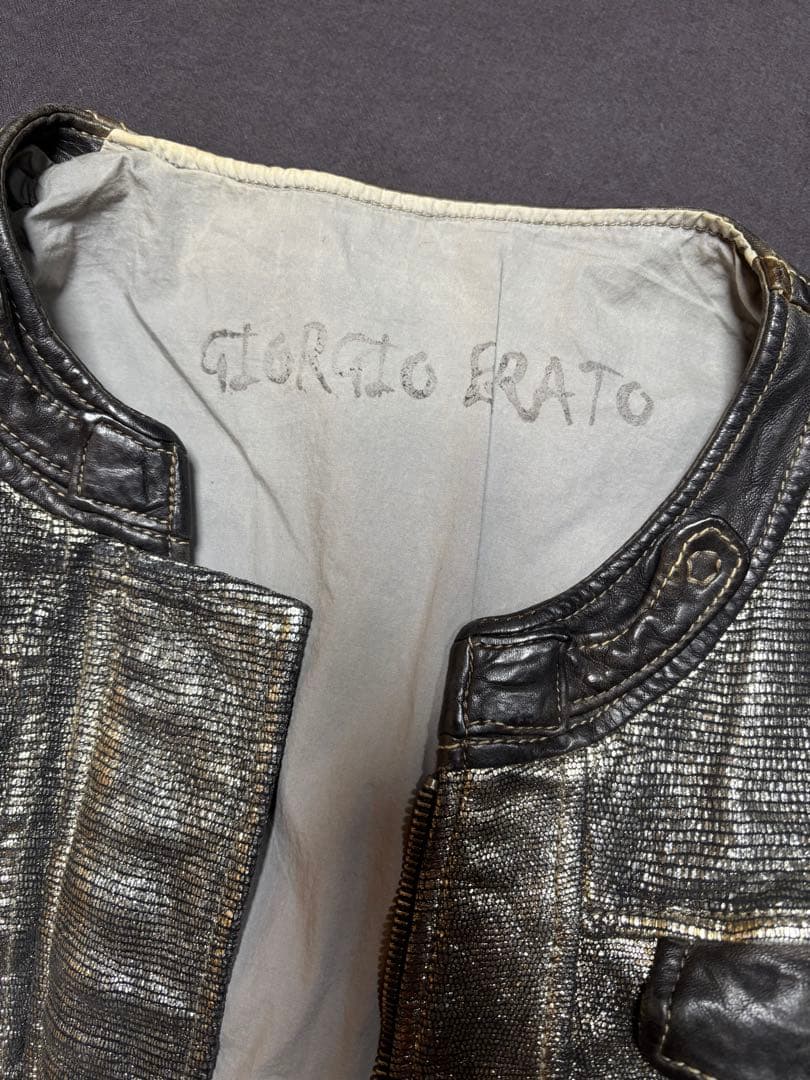 ★GIORGIO BRATO レザー ジャケット