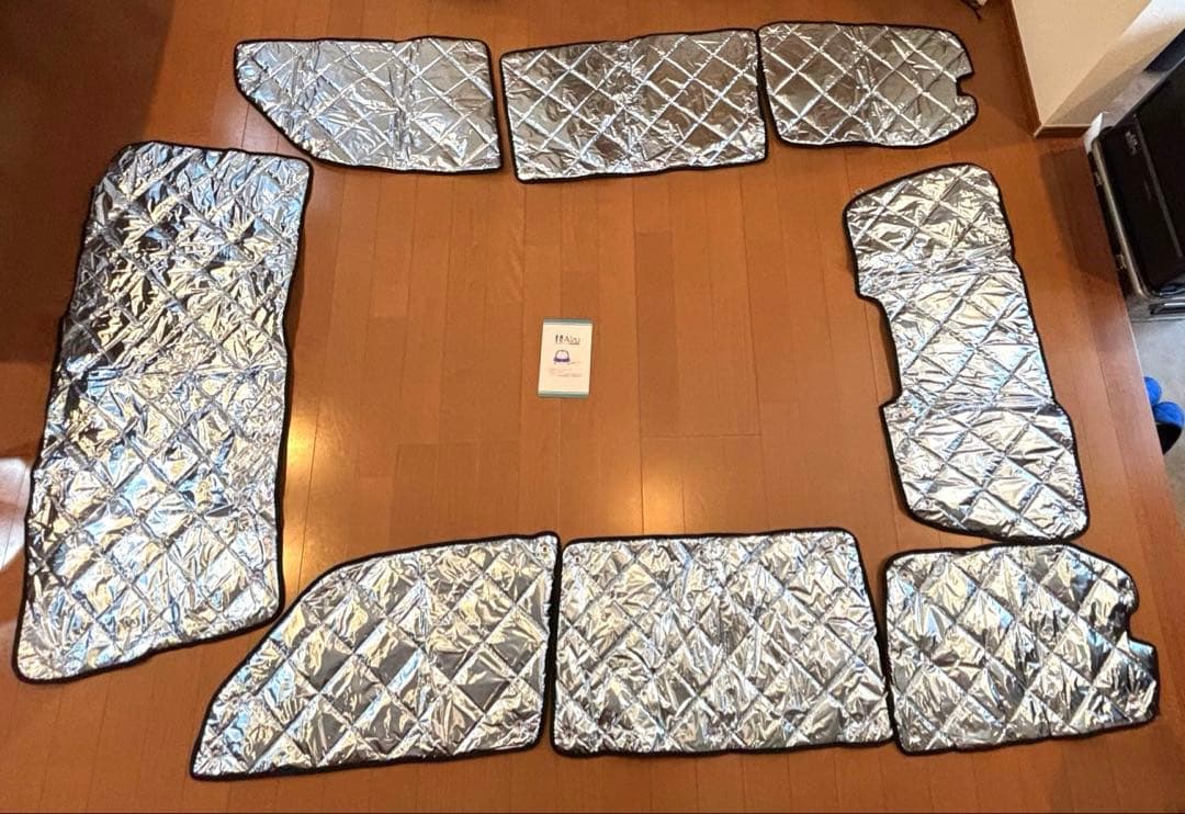 【美品】95プラド用 AIZUマルチシェード 8枚全窓フルセット