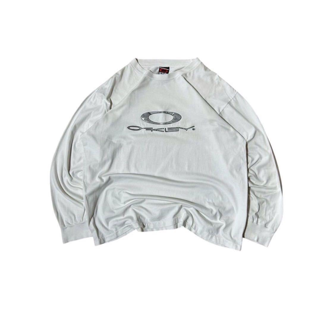 トップス 90s oakley long T-shirt archive y2k