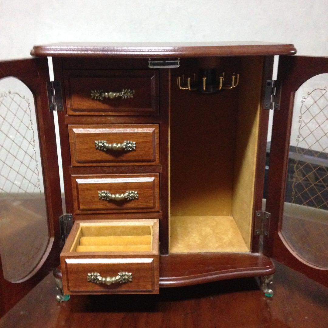 オルゴール付き宝石箱