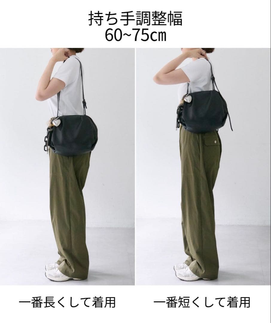 イア パピヨネ　コロンボストンバッグ ブラック