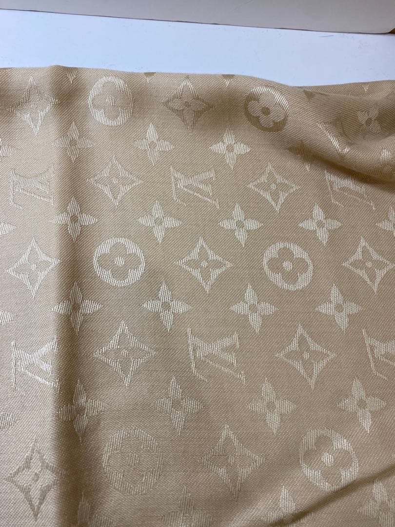 sh2303 Louis Vuitton ベージュ ストール　ルイヴィトン