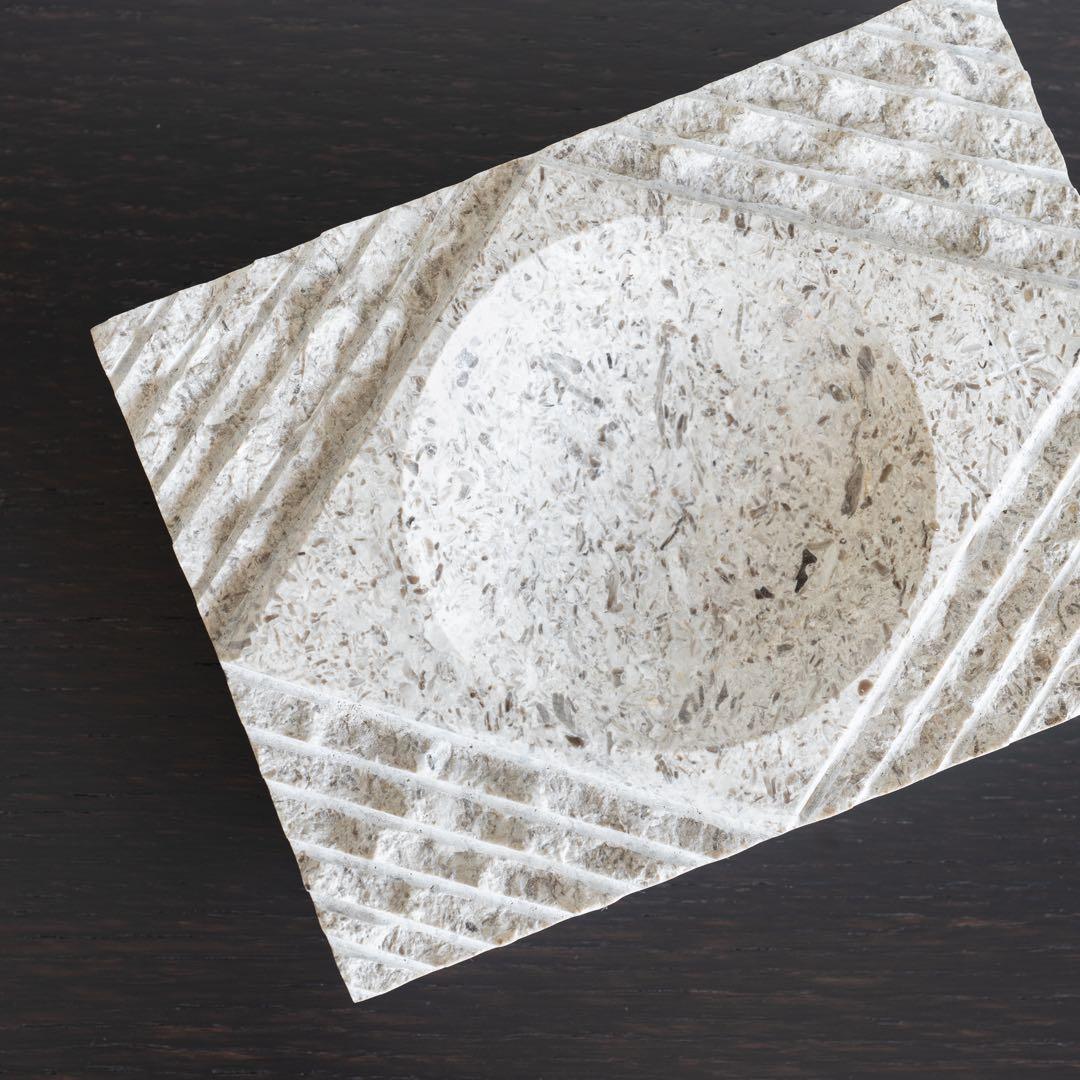 イタリア産大理石 ビンテージ トレイ・灰皿