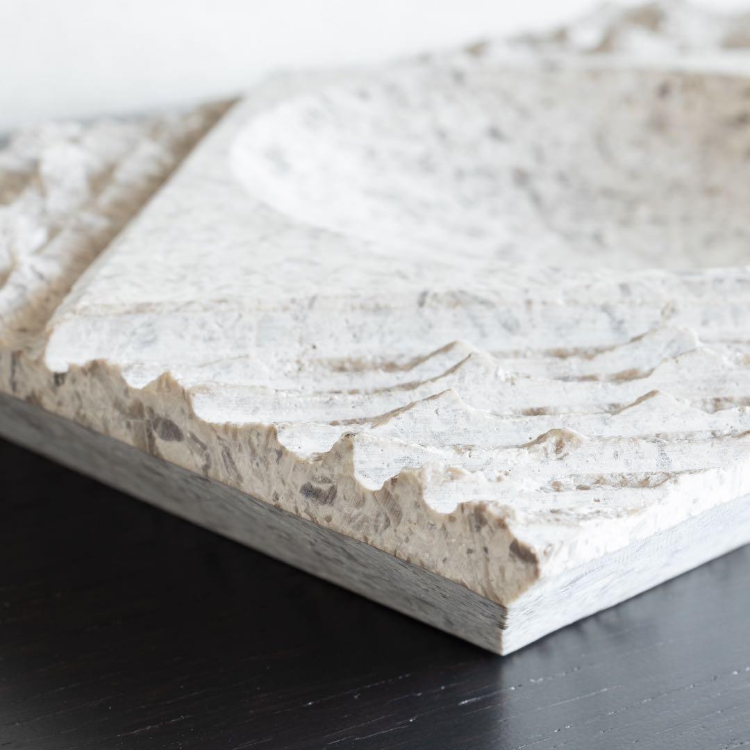 イタリア産大理石 ビンテージ トレイ・灰皿