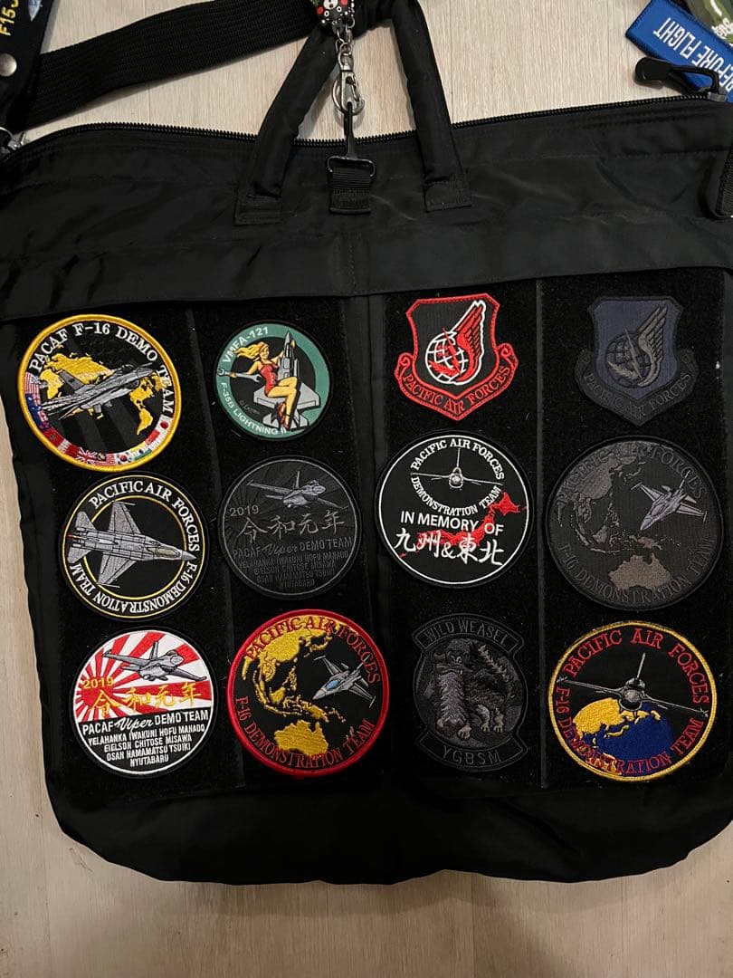 F16デモチーム バッグ