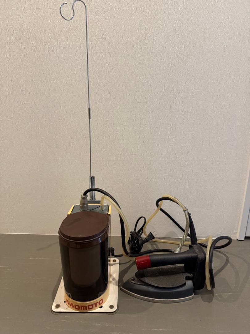 NAOMOTO スチームアイロン ブラウン