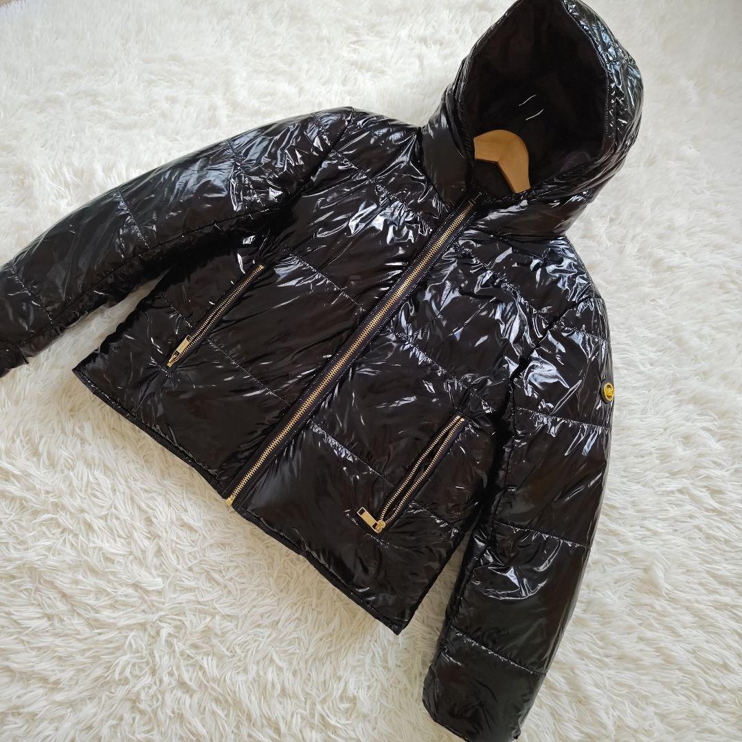 びにしうす様　マイケルコース リバーシブル ダウンジャケット シグネチャー ロゴ