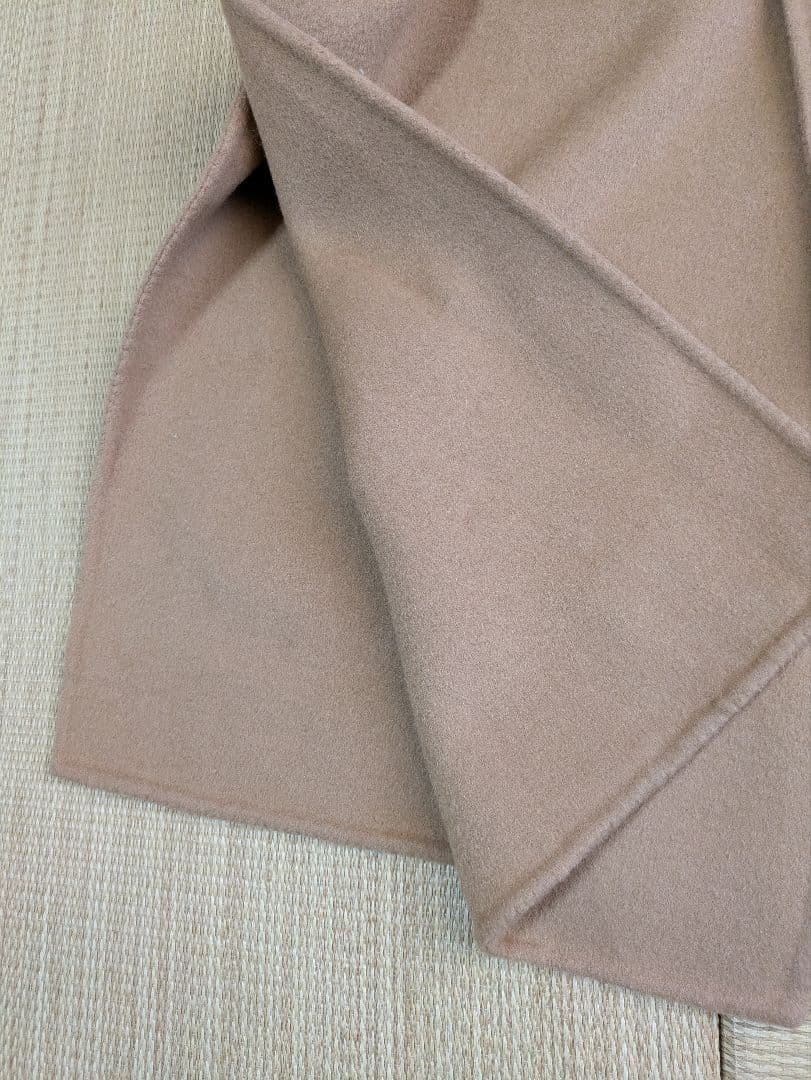 Lavish Gate バックタック ウール ガウンコート リバー キャメル