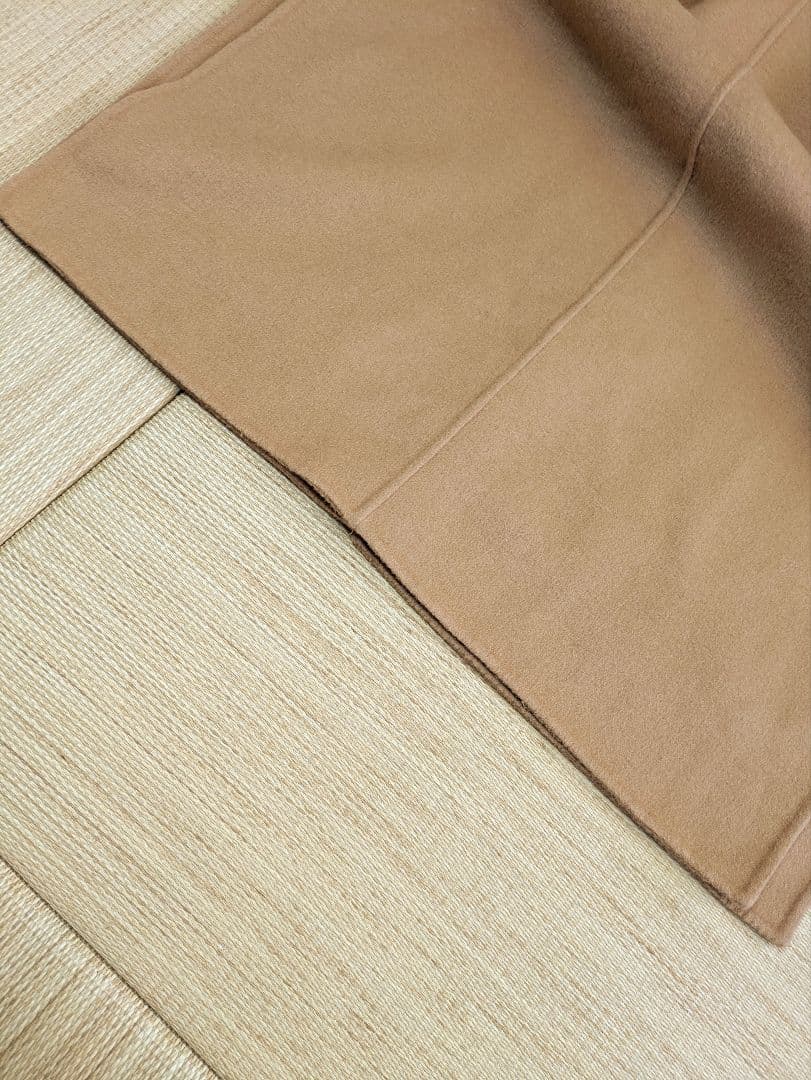 Lavish Gate バックタック ウール ガウンコート リバー キャメル