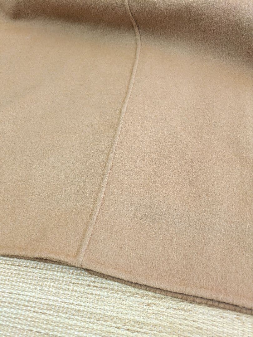 Lavish Gate バックタック ウール ガウンコート リバー キャメル