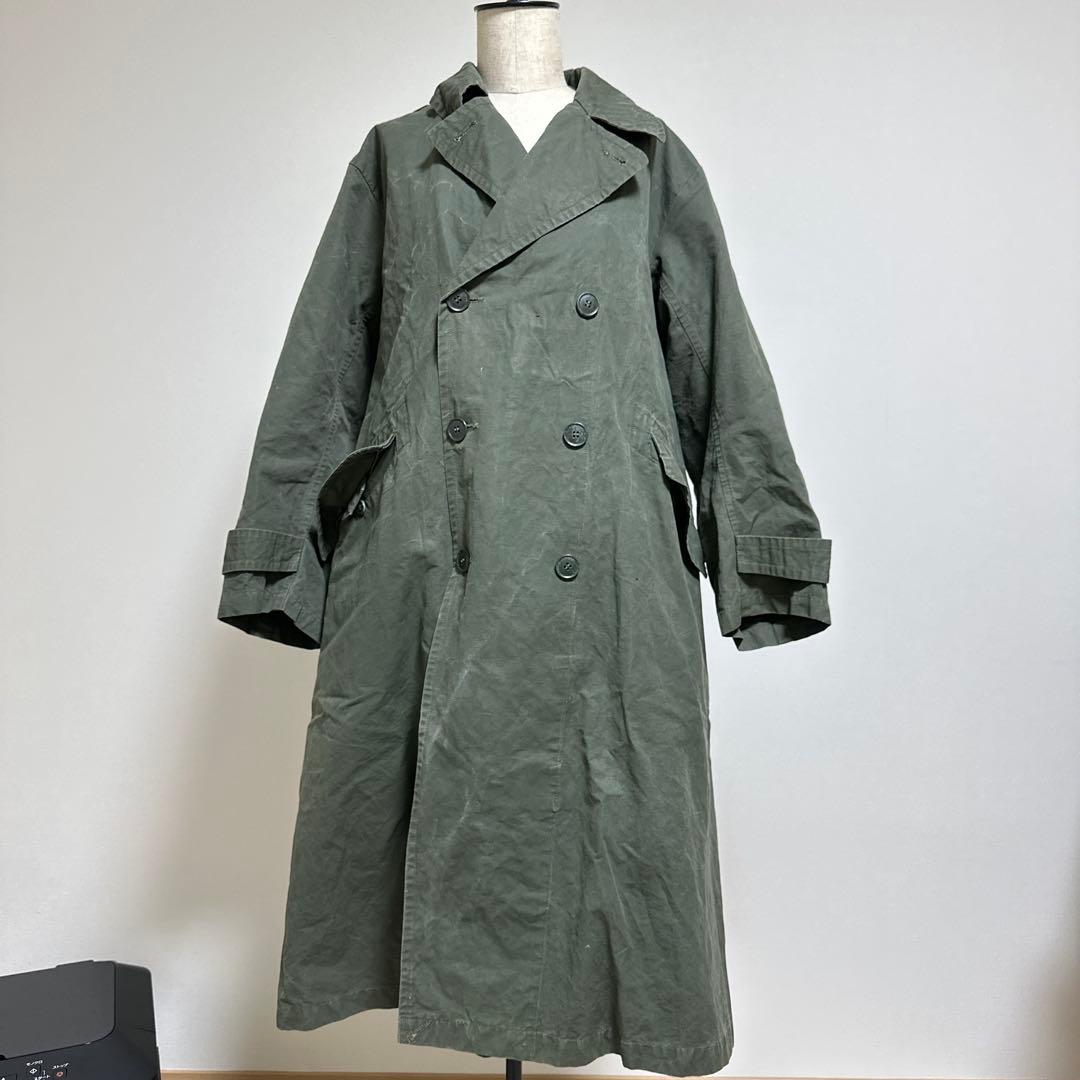 雨衣53式3号 1964年製 陸自 military 帝国繊維k.k.