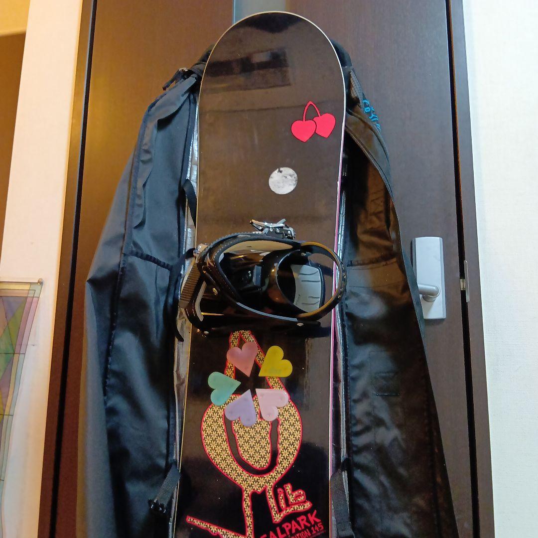 可愛い★スノーボードセット★バインディング&ブーツ24センチ