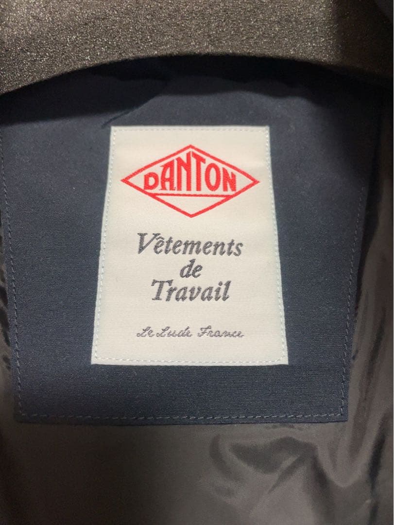 美品 DANTON ダントン アーバンリサーチドアーズ ダウン 36 ネイビー