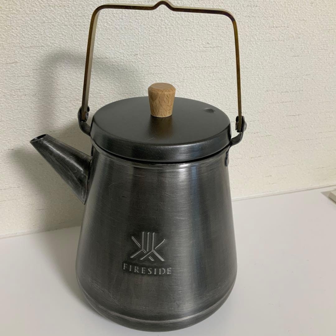 ファイヤーサイド1.0Lトリップケトル（サテンブラック）