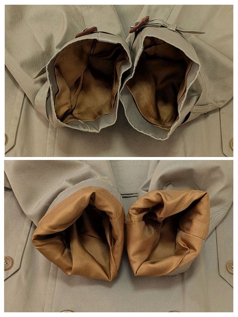 90s バーバリー トレンチコート ダブル ノバチェック ベージュ　極美品