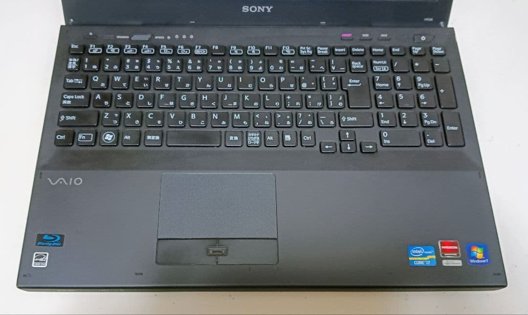SONY VAIO Corei7 メモリ8GB SSD256GB ブルーレイ