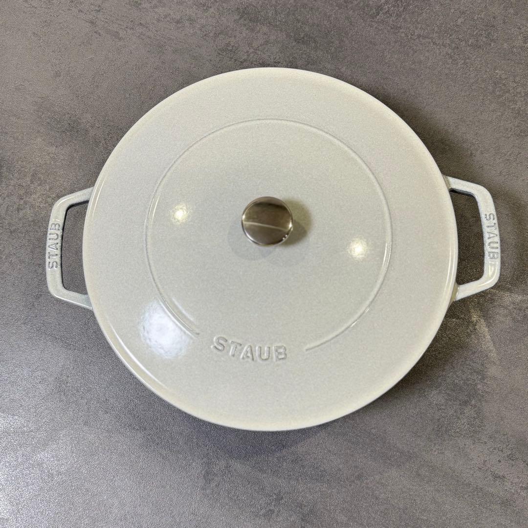 STAUB 28cm ブレイザーソテーパン グラファイトグレー ストウブ