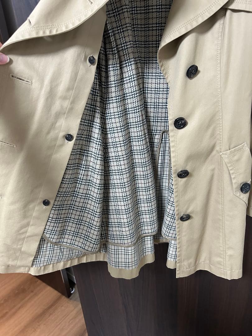 Burberry バーバリー　ブルーレーベル　トレンチコート（レディース）38