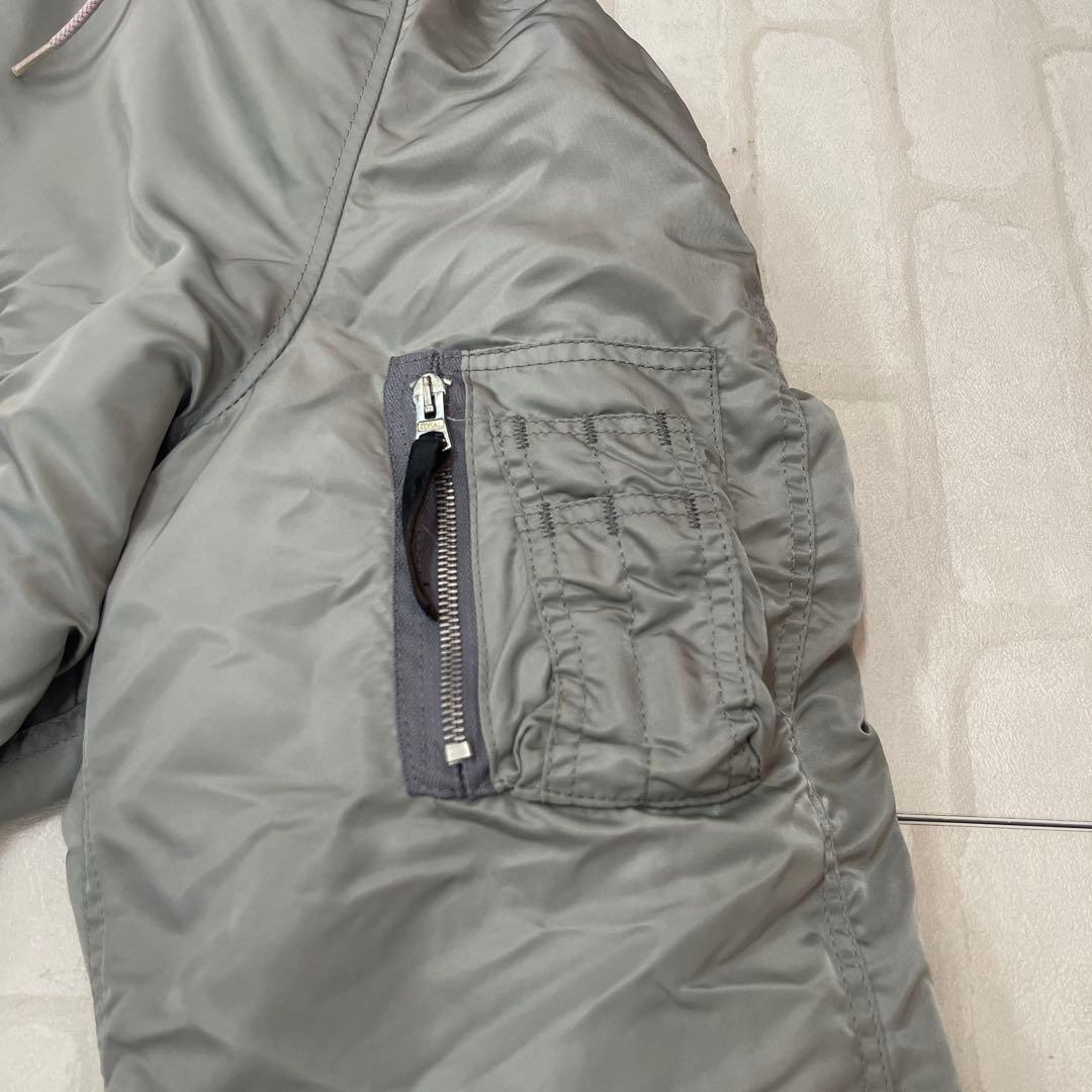 値下げ 80s アルファ ALPHA N-2B USA シルバー フライト JK