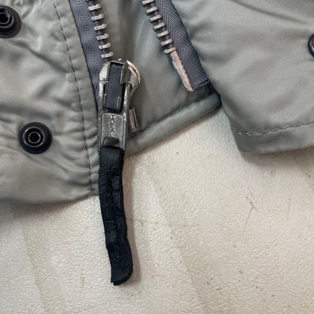 値下げ 80s アルファ ALPHA N-2B USA シルバー フライト JK