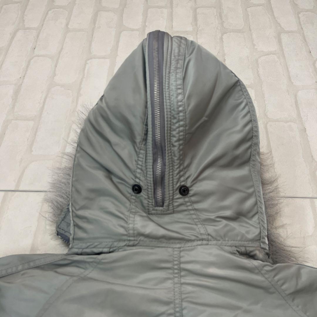 値下げ 80s アルファ ALPHA N-2B USA シルバー フライト JK