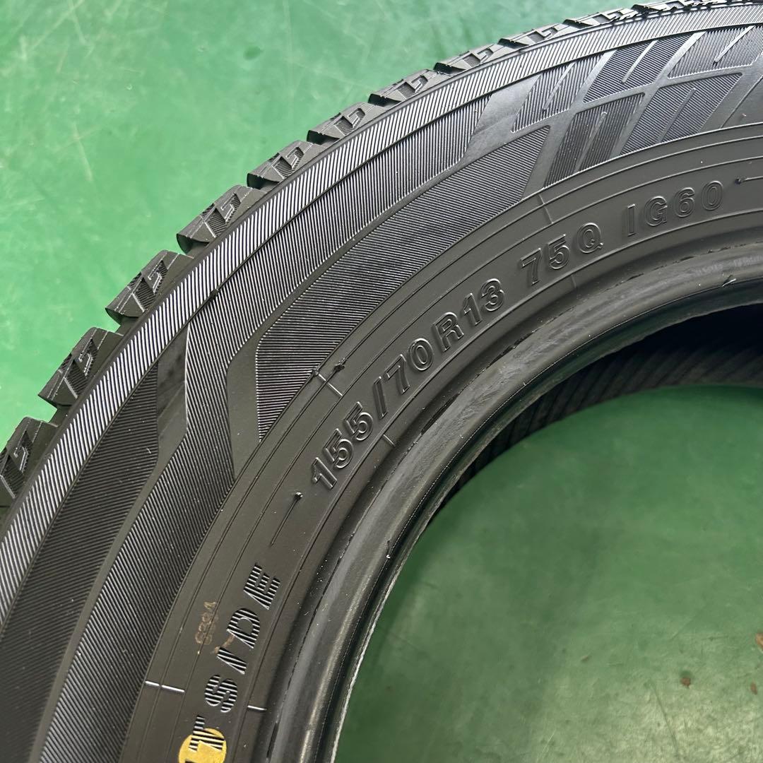 中古スタッドレス155/70R13ヨコハマ4本セット　エブリィなどに