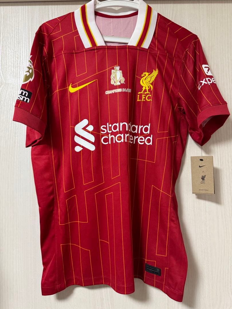【正規品 新品】リバプール 24-25 優勝パレード時着用 日本M