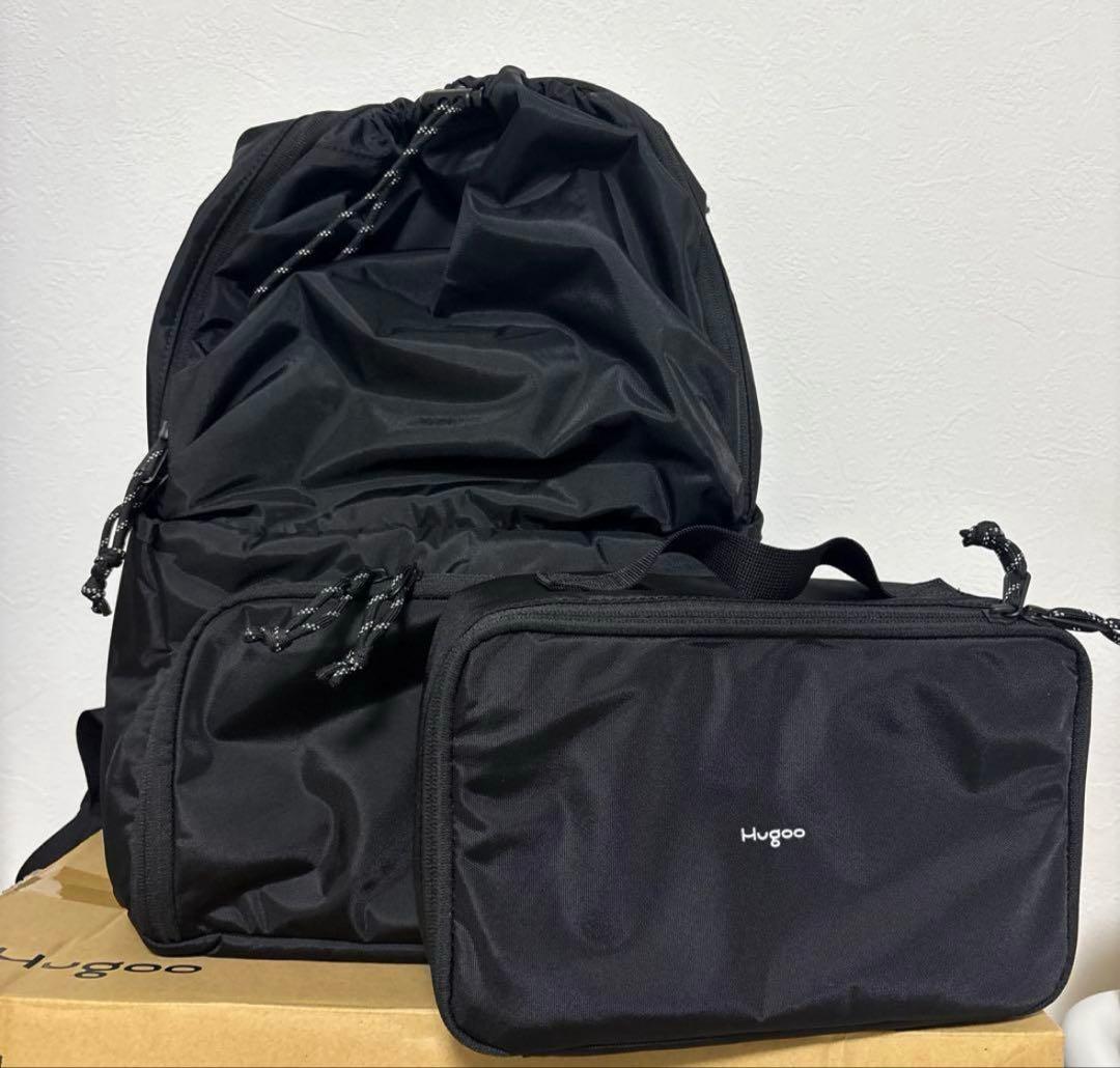 ⭐︎超美品⭐︎Hugoo ハグー　マザーズバッグ リュック　保冷保温ポーチ付き