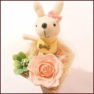 プリザーブドフラワーペンダント おまかせアレンジメント リボンペンダント