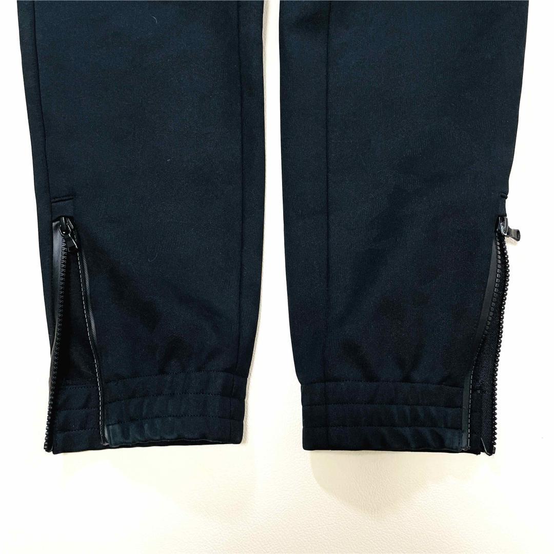 6583【美品】TFW49　3レイヤートラックパンツ　カモフラ　迷彩柄　ブラック