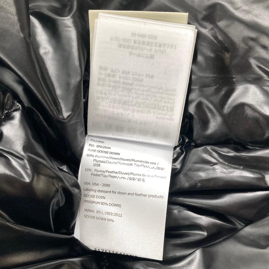 極美品 MONCLER モンクレール　ダウンベスト　ブラック　5サイズ