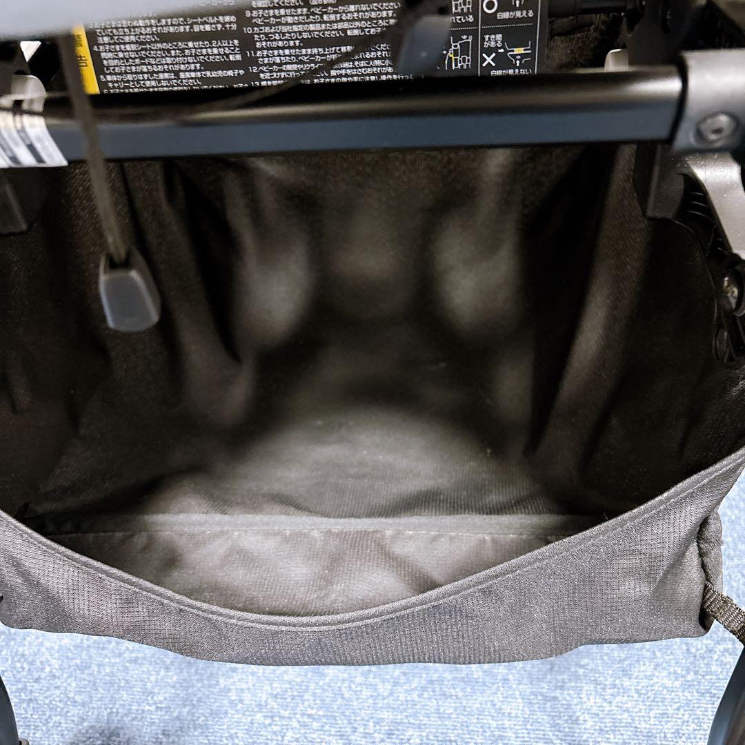 【美品】コンビ スゴカル ミニモ エッグショック AB型ベビーカー レザー