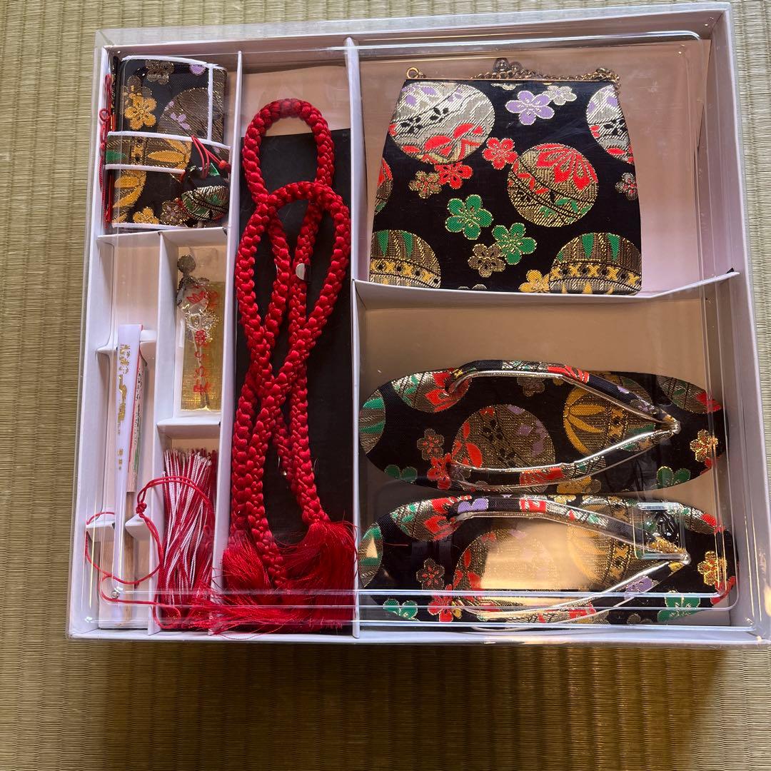 七五三　7歳　女の子用　着物セット