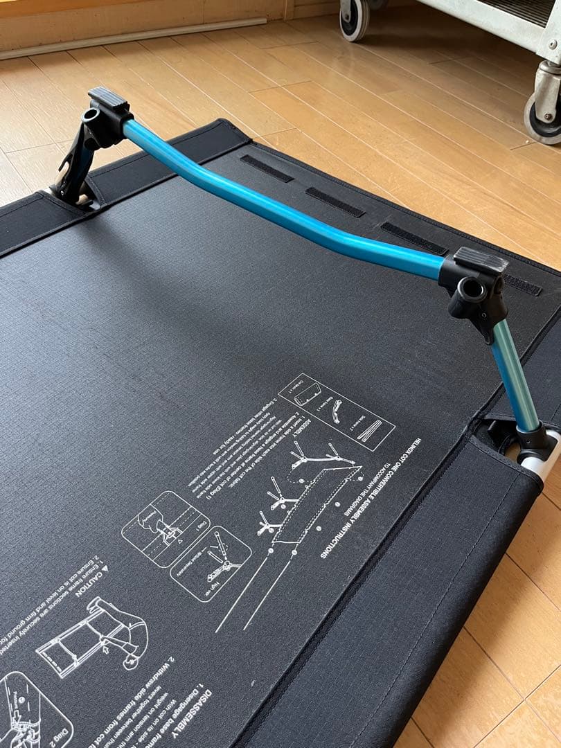 Helinox 軽量アウトドアコット ブラック