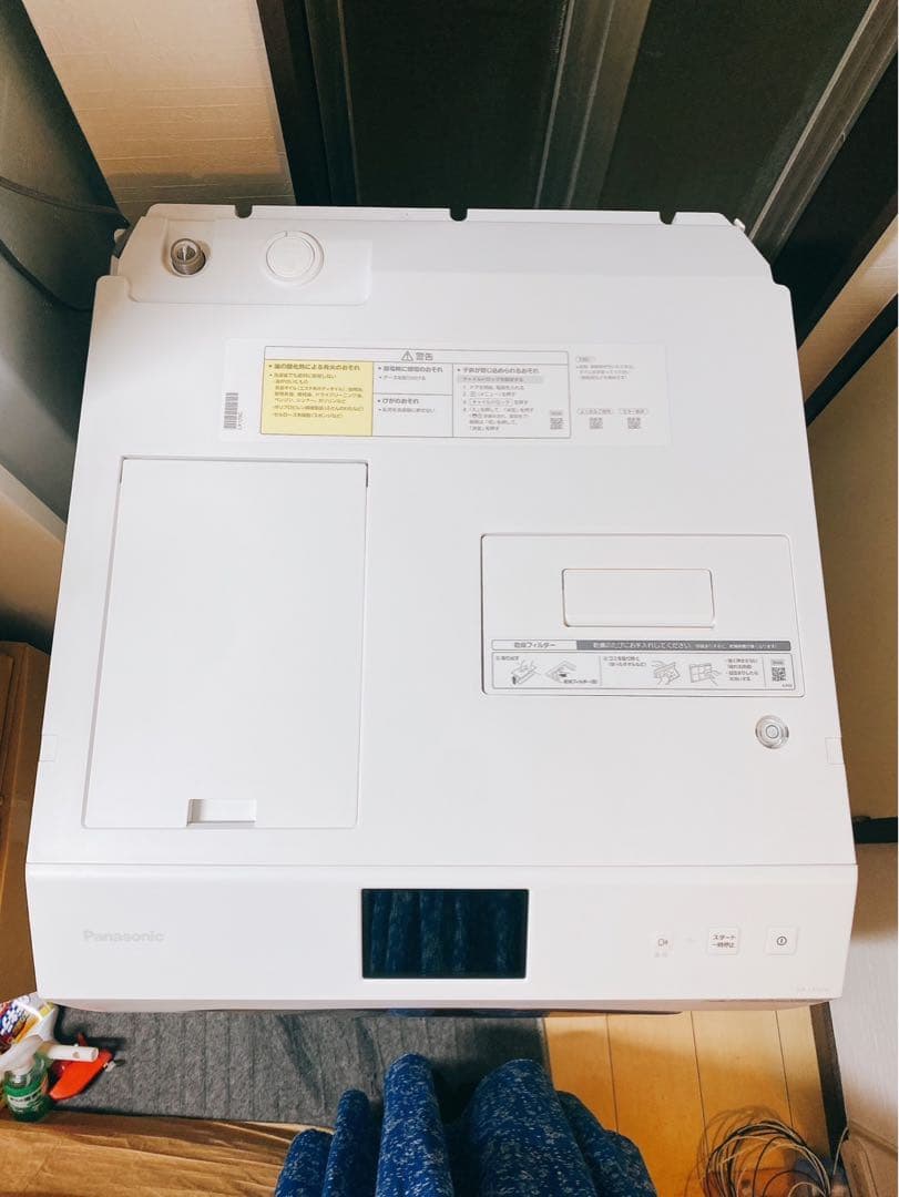 Panasonic ドラム式洗濯機 NA-LX129CR-W右開きモデル保証つき