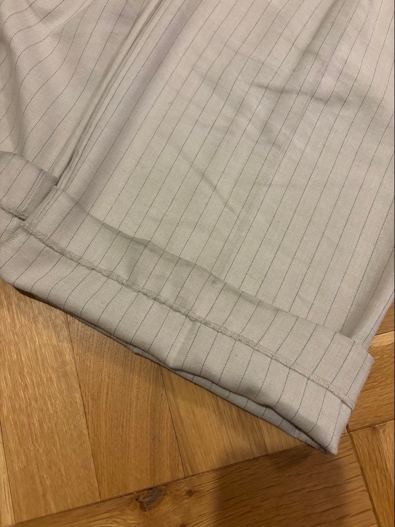 NOBLE 麻ストレッチピークドラペルダブルジャケット✖️ 麻ストレッチパンツ