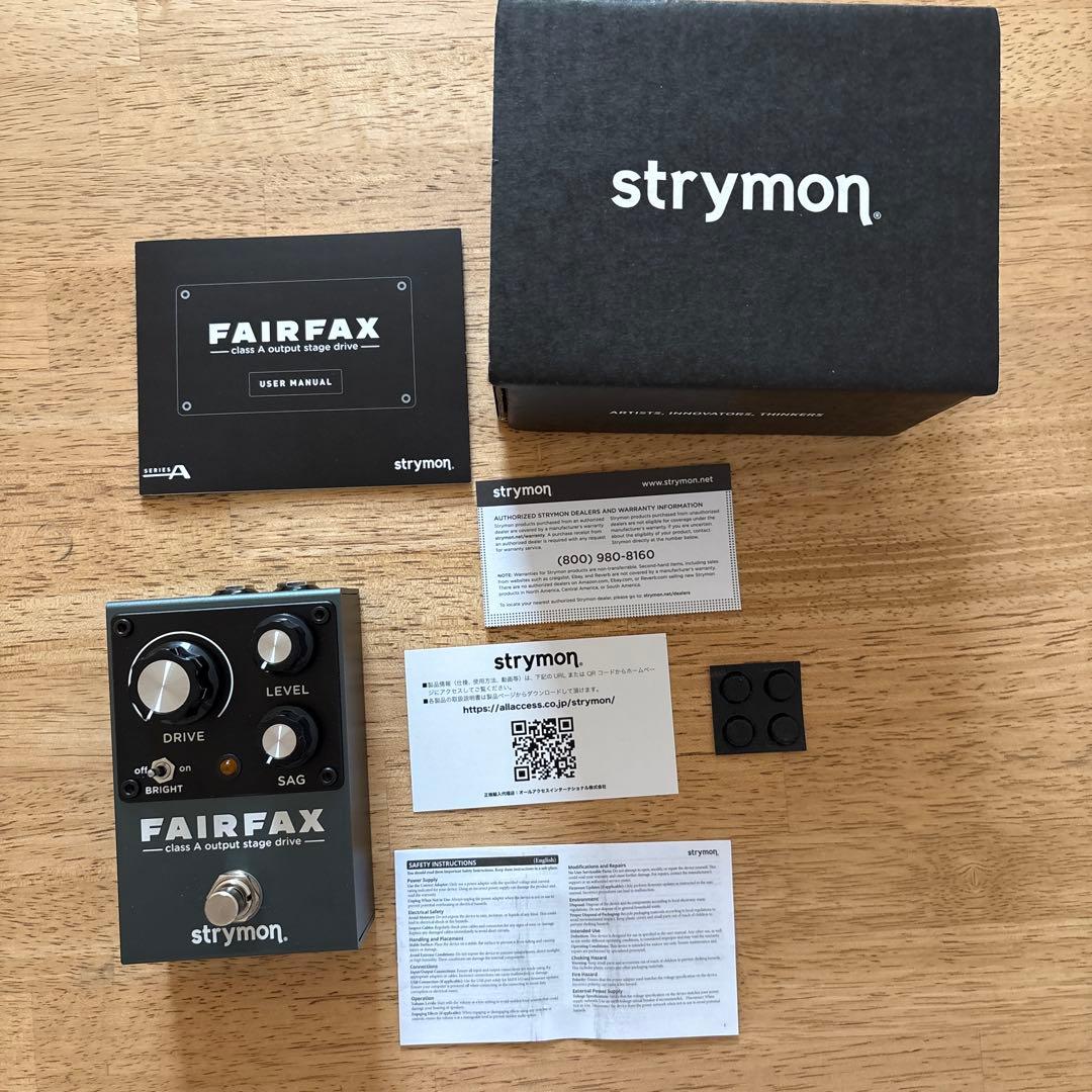 ギター strymon fairfax