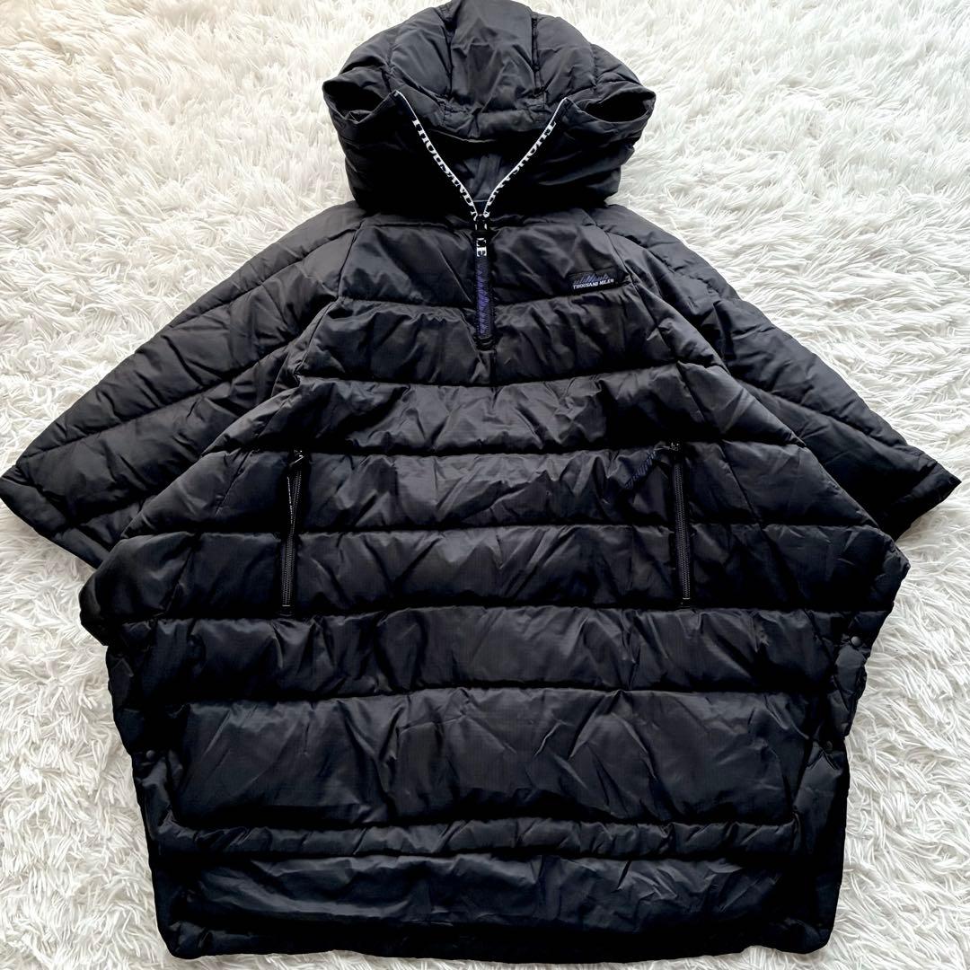 【THOUSAND MILE 】FREAK'S STORE別注 ダウンポンチョ