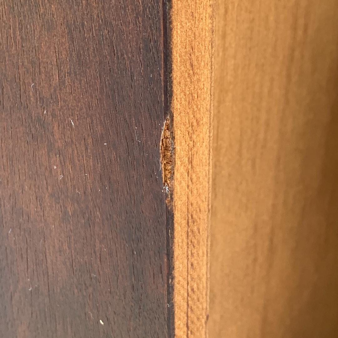 北海民芸 和光 書棚 ブックキャビネット 本棚 ガラスキャビネット 民芸家具