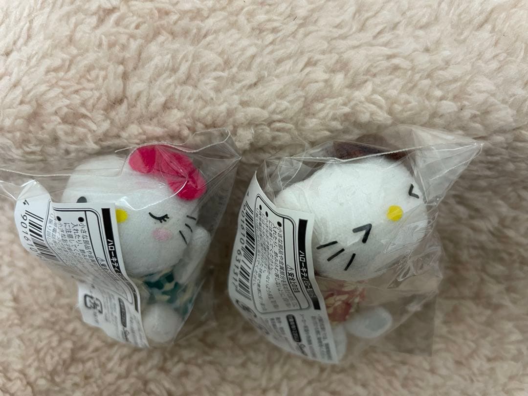 激レア！ハローキティマスコットストラップ ピロー風シリーズ10個セット