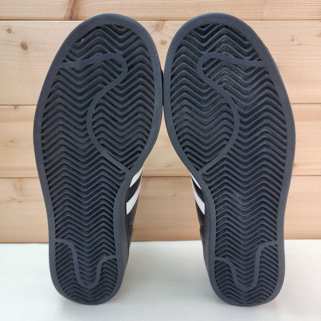 アディダス スーパースター ブラック/ゴールド 24㎝