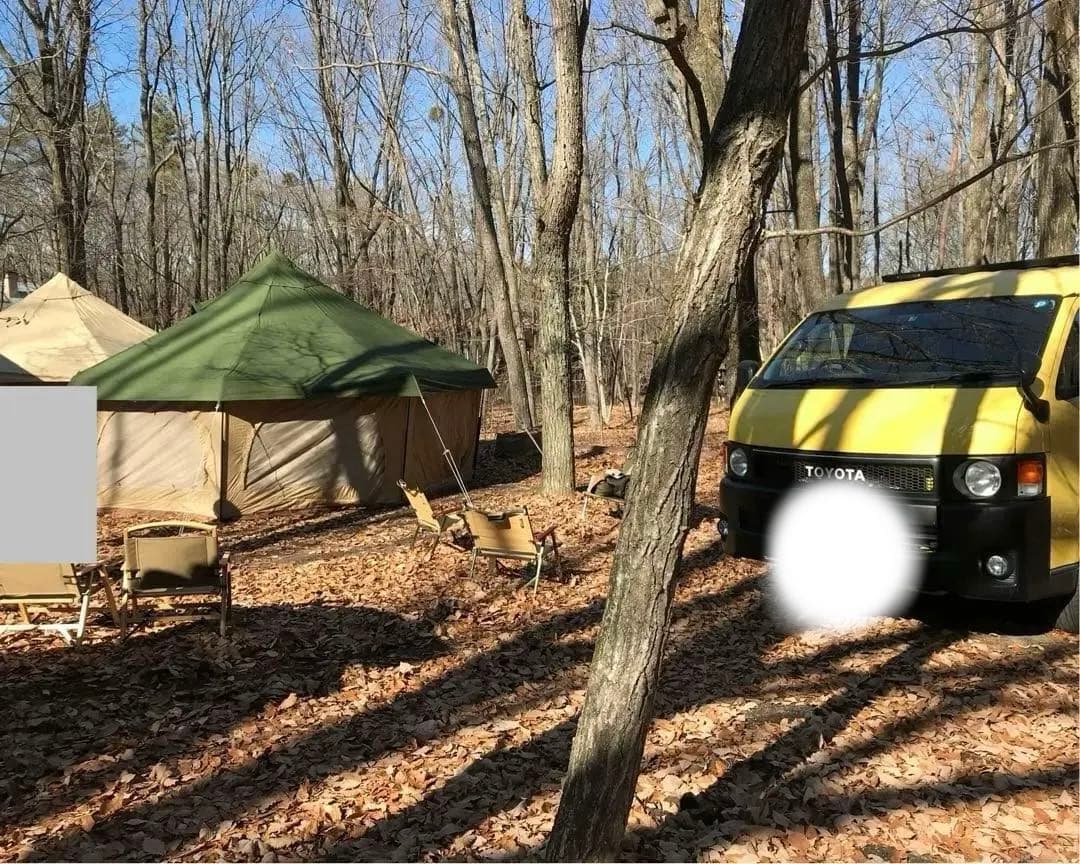 [値下げ]DOD タケノコテント2(TAKE2) カーキ 専用グランドシート付き