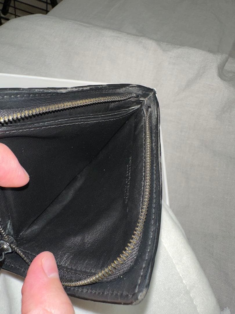 BOTTEGA VENETA スクエア　ジップアラウンドウォレット